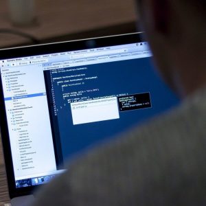 Ontwikkelaar, App, software, code, computer